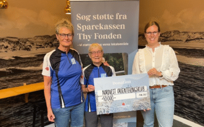 Over 1,6 mio. kr. er netop uddelt fra Sparekassen Thy Fonden